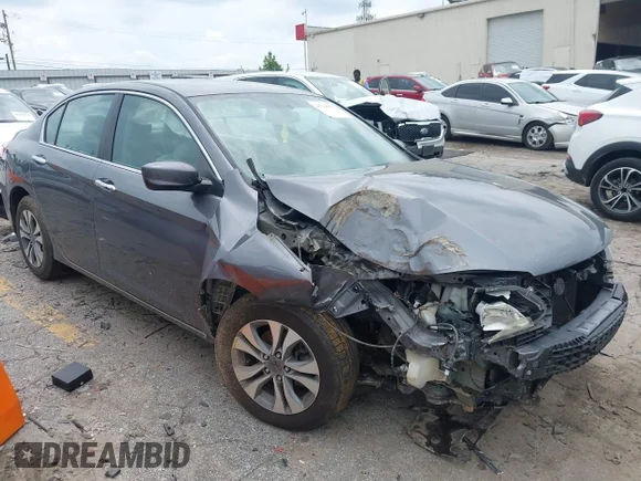 ✅ 2013 Honda Accord LX • VIN: 1HGCR2F34DA233087 • Лот: 45228181. Опубліковано раніше на IAAI з пробігом 138 618 миль. Безкоштовний доступ до архіву аукціонних продажів зі США та докладний звіт про історію автомобіля на DreamBid. Зображення 1.