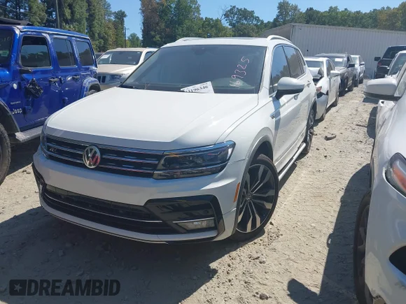 ✅ 2018 Volkswagen Tiguan SEL Premium • VIN: 3VV5B7AX9JM169325 • Lot: 43196346. Wystawiony na IAAI z przebiegiem 101 328 mil. Bezpłatny archiwum sprzedaży aukcyjnych z USA i szczegółowy raport historii pojazdu na DreamBid. Zdjęcie 2.