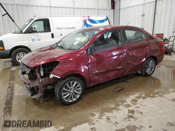 ✅ 2017 Mitsubishi Mirage SE • VIN: ML32F4FJ1HHF11007 • Lot: 54556855. Wystawiony na Copart z przebiegiem 75 722 mil. Bezpłatny archiwum sprzedaży aukcyjnych z USA i szczegółowy raport historii pojazdu na DreamBid. Zdjęcie 1.