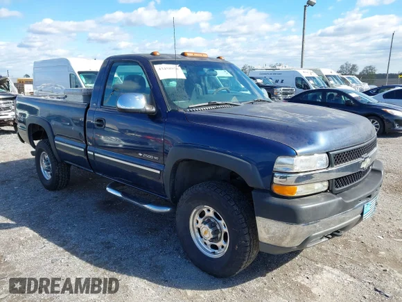 ✅ 2001 Chevrolet Silverado 2500HD • VIN: 1GCHK24U91E238567 • Лот: 43458978. Опубліковано раніше на IAAI з пробігом 149 312 миль. Безкоштовний доступ до архіву аукціонних продажів зі США та докладний звіт про історію автомобіля на DreamBid. Зображення 1.