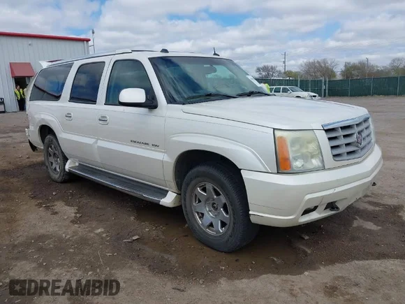 ✅ 2004 Cadillac Escalade ESV • VIN: 3GYFK66N84G242881 • Lot: 41840066. Listed on IAAI with Not provided. Free auction sales archive from the USA and detailed vehicle history report at DreamBid. Image 1.