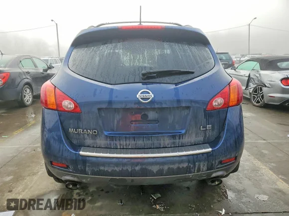 ✅ 2010 Nissan Murano SL • VIN: JN8AZ1MU5AW000317 • Lot: 77647215. Wystawiony na Copart z przebiegiem 162 158 mil. Bezpłatny archiwum sprzedaży aukcyjnych z USA i szczegółowy raport historii pojazdu na DreamBid. Zdjęcie 6.