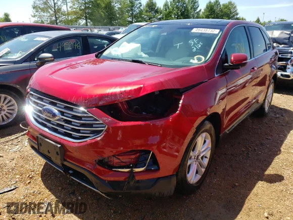 ✅ 2019 Ford Edge SEL • VIN: 2FMPK3J93KBC47887 • Лот: 49438732. Опубліковано раніше на Copart з пробігом 19 266 миль. Безкоштовний доступ до архіву аукціонних продажів зі США та докладний звіт про історію автомобіля на DreamBid. Зображення 2.