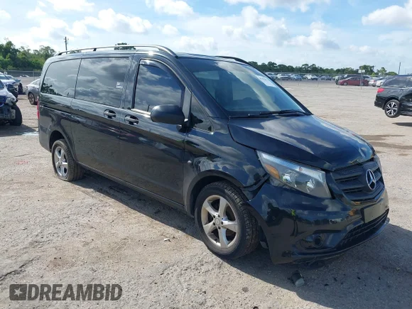 ✅ 2016 Mercedes-Benz Metris Passenger • VIN: WD4PG2EE0G3155897 • Lot: 45390071. Listed on IAAI with 138,523 mi. Free auction sales archive from the USA and detailed vehicle history report at DreamBid. Image 1.