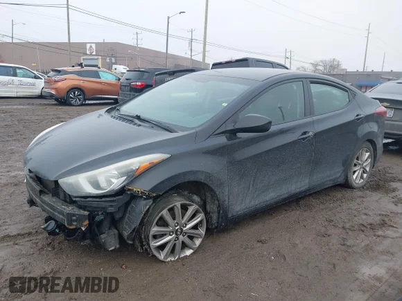 ✅ 2014 Hyundai Elantra Limited • VIN: 5NPDH4AE4EH542367 • Lot: 44392073. Wystawiony na IAAI z przebiegiem 192 723 mil. Bezpłatny archiwum sprzedaży aukcyjnych z USA i szczegółowy raport historii pojazdu na DreamBid. Zdjęcie 2.