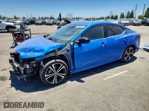 ✅ 2020 Nissan Sentra SR • VIN: 3N1AB8DV1LY218609 • Lot: 58269936. Wystawiony na Copart z przebiegiem 76 055 mil. Bezpłatny archiwum sprzedaży aukcyjnych z USA i szczegółowy raport historii pojazdu na DreamBid. Zdjęcie 1.