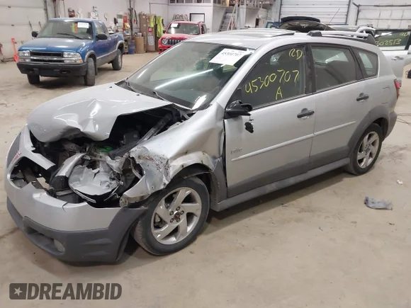 ✅ 2005 Pontiac Vibe • VIN: 5Y2SL63845Z450001 • Лот: 45300707. Опубликован ранее на IAAI с пробегом 121 083 миль. Бесплатный доступ к архиву аукционных продаж из США и подробный отчёт об истории автомобиля на DreamBid. Изображение 2.