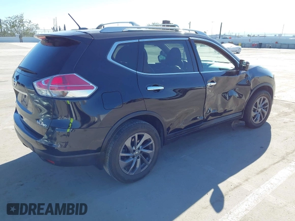 ✅ 2016 Nissan Rogue SL • VIN: 5N1AT2MV0GC892851 • Lot: 44675574. Wystawiony na IAAI z przebiegiem 57 481 mil. Bezpłatny archiwum sprzedaży aukcyjnych z USA i szczegółowy raport historii pojazdu na DreamBid. Zdjęcie 4.