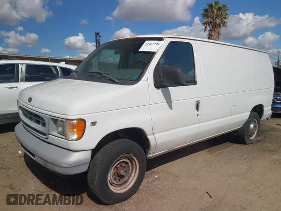 ✅ 1999 Ford Econoline Cargo • VIN: 1FTPE24L7XHA08284 • Лот: 44761778. Опубліковано раніше на IAAI з пробігом 233 319 миль. Безкоштовний доступ до архіву аукціонних продажів зі США та докладний звіт про історію автомобіля на DreamBid. Зображення 2.