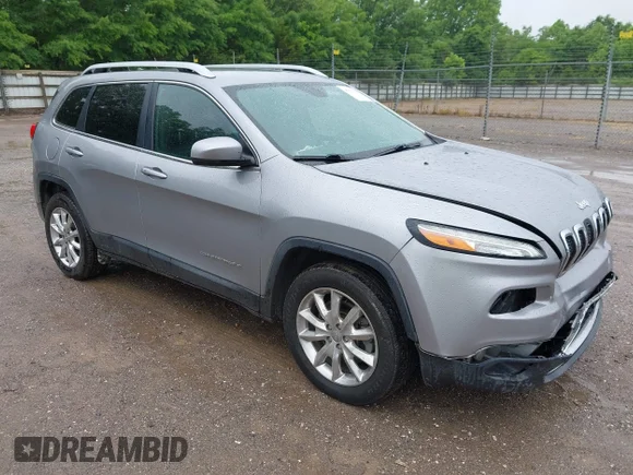 ✅ 2016 Jeep Cherokee Limited • VIN: 1C4PJMDB9GW267076 • Lot: 45175770. Wystawiony na IAAI z przebiegiem 167 779 mil. Bezpłatny archiwum sprzedaży aukcyjnych z USA i szczegółowy raport historii pojazdu na DreamBid. Zdjęcie 1.