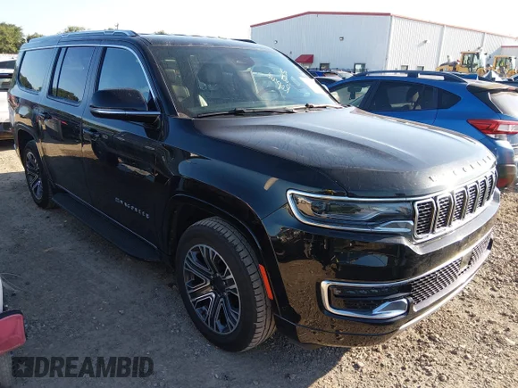 ✅ 2023 Jeep Wagoneer Series II • VIN: 1C4SJSBP7PS568918 • Lot: 45119071. Listed on IAAI with 64,238 mi. Free auction sales archive from the USA and detailed vehicle history report at DreamBid. Image 1.