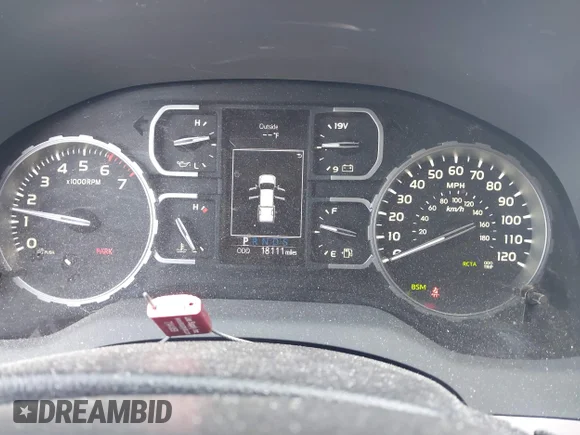 ✅ 2020 Toyota Tundra Platinum • VIN: 5TFAY5F18LX916513 • Lot: 43159824. Wystawiony na IAAI z przebiegiem 18 111 mil. Bezpłatny archiwum sprzedaży aukcyjnych z USA i szczegółowy raport historii pojazdu na DreamBid. Zdjęcie 7.