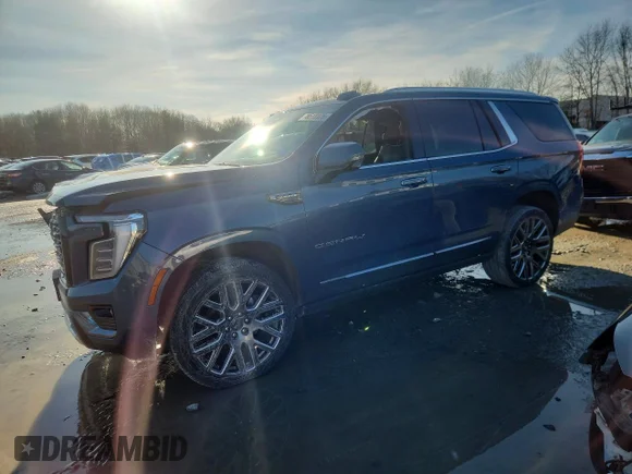 ✅ 2025 GMC Yukon Denali Ultimate • VIN: 1GKS2ERL6SR185106 • Lot: 78519125. Wystawiony na Copart z przebiegiem 42 455 mil. Bezpłatny archiwum sprzedaży aukcyjnych z USA i szczegółowy raport historii pojazdu na DreamBid. Zdjęcie 1.