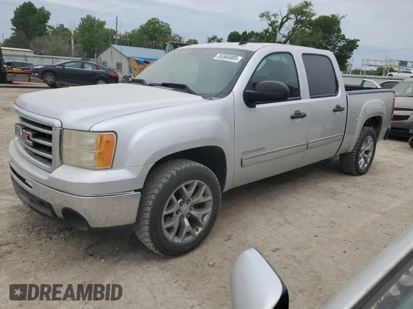 ✅ 2013 GMC Sierra 1500 SLE • VIN: 3GTP1VE01DG132753 • Лот: 55566905. Опубліковано раніше на Copart з пробігом 223 308 миль. Безкоштовний доступ до архіву аукціонних продажів зі США та докладний звіт про історію автомобіля на DreamBid. Зображення 1.