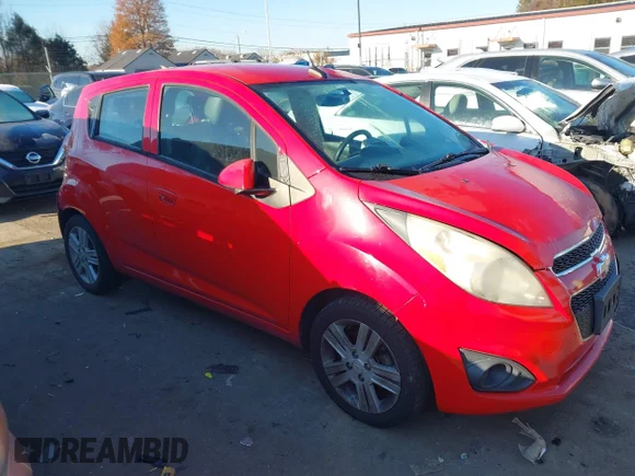 ✅ 2014 Chevrolet Spark LT • VIN: KL8CD6S95EC561826 • Lot: 40979768. Listed on IAAI with 150,108 mi. Free auction sales archive from the USA and detailed vehicle history report at DreamBid. Image 1.