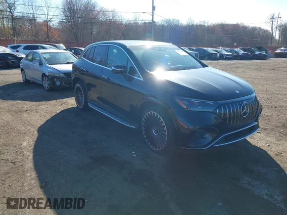 ✅ 2024 Mercedes-Benz EQE AMG • VIN: 4JGGM5DB4RA037311 • Лот: 44793888. Опубликован ранее на IAAI с пробегом 15 876 миль. Бесплатный доступ к архиву аукционных продаж из США и подробный отчёт об истории автомобиля на DreamBid. Изображение 1.