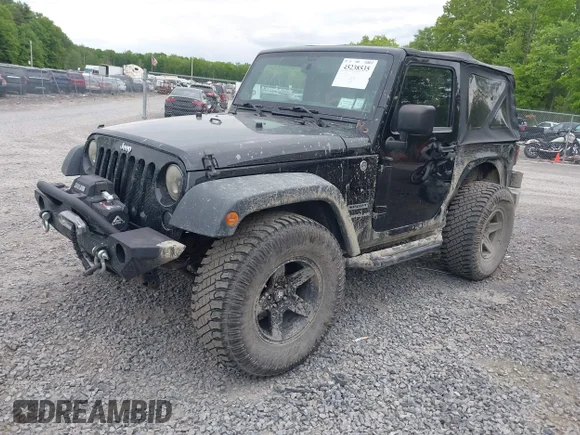 ✅ 2013 Jeep Wrangler Sport • VIN: 1C4AJWAG1DL504545 • Лот: 45238535. Опубліковано раніше на IAAI з пробігом 166 354 миль. Безкоштовний доступ до архіву аукціонних продажів зі США та докладний звіт про історію автомобіля на DreamBid. Зображення 2.
