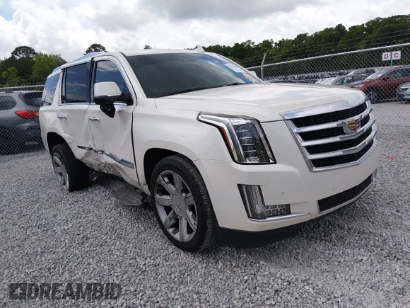 ✅ 2015 Cadillac Escalade Luxury • VIN: 1GYS3MKJXFR614436 • Lot: 44929508. Wystawiony na IAAI z przebiegiem 114 430 mil. Bezpłatny archiwum sprzedaży aukcyjnych z USA i szczegółowy raport historii pojazdu na DreamBid. Zdjęcie 1.