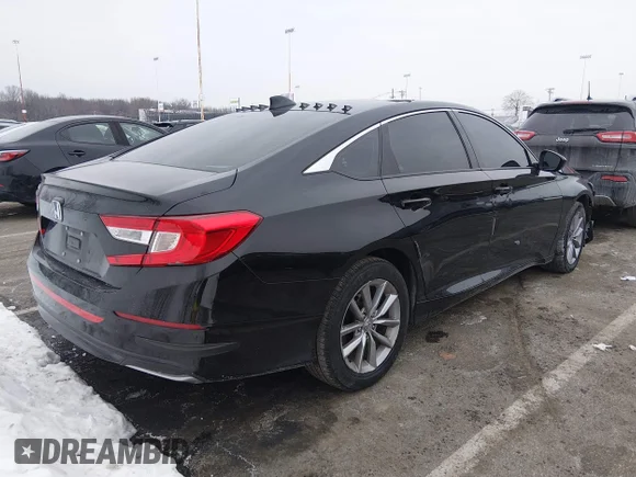 ✅ 2021 Honda Accord LX • VIN: 1HGCV1F15MA001425 • Lot: 44300921. Wystawiony na IAAI z przebiegiem 55 625 mil. Bezpłatny archiwum sprzedaży aukcyjnych z USA i szczegółowy raport historii pojazdu na DreamBid. Zdjęcie 4.