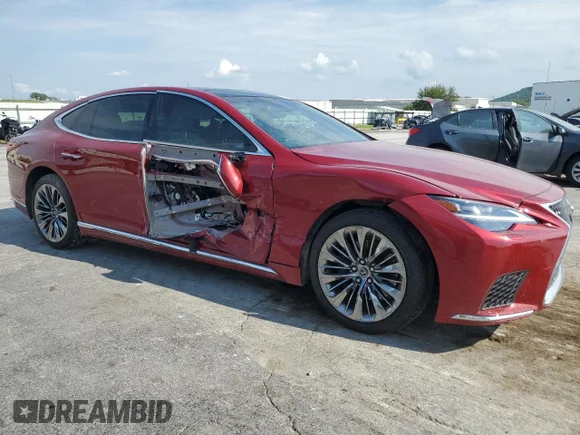 ✅ 2023 Lexus LS 500 • VIN: JTHD51GF3P5011508 • Лот: 68738005. Опубліковано раніше на Copart з пробігом 22 485 миль. Безкоштовний доступ до архіву аукціонних продажів зі США та докладний звіт про історію автомобіля на DreamBid. Зображення 4.