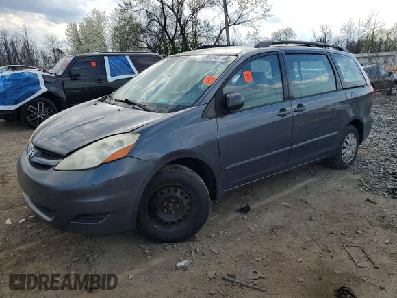 ✅ 2006 Toyota Sienna CE • VIN: 5TDZA23CX6S564668 • Lot: 48586746. Listed on Copart with 279,900 mi. Free auction sales archive from the USA and detailed vehicle history report at DreamBid. Image 1.