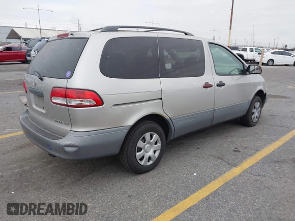 ✅ 2003 Toyota Sienna CE • VIN: 4T3ZF19C73U528305 • Lot: 43986003. Wystawiony na IAAI z przebiegiem Nie podano. Bezpłatny archiwum sprzedaży aukcyjnych z USA i szczegółowy raport historii pojazdu na DreamBid. Zdjęcie 4.