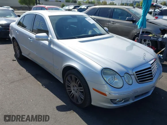 ✅ 2007 Mercedes-Benz E 350 • VIN: WDBUF56XX7B074606 • Lot: 44980892. Listed on IAAI with 238,254 mi. Free auction sales archive from the USA and detailed vehicle history report at DreamBid. Image 1.
