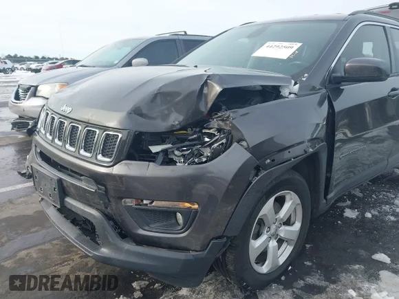 ✅ 2020 Jeep Compass Latitude • VIN: 3C4NJCBB2LT102779 • Лот: 44292509. Опубліковано раніше на IAAI з пробігом 68 830 миль. Безкоштовний доступ до архіву аукціонних продажів зі США та докладний звіт про історію автомобіля на DreamBid. Зображення 6.