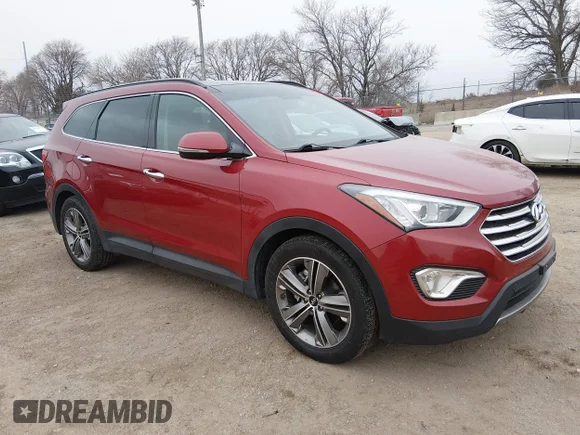 ✅ 2014 Hyundai Santa Fe Limited • VIN: KM8SRDHF2EU073123 • Лот: 44306392. Опубліковано раніше на IAAI з пробігом 182 714 миль. Безкоштовний доступ до архіву аукціонних продажів зі США та докладний звіт про історію автомобіля на DreamBid. Зображення 1.