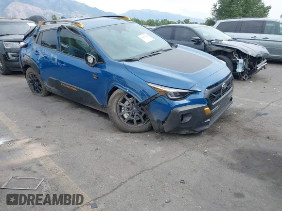 ✅ 2024 Subaru Crosstrek Wilderness • VIN: 4S4GUHU6XR3770391 • Лот: 43012789. Опубликован ранее на IAAI с пробегом 11 698 миль. Бесплатный доступ к архиву аукционных продаж из США и подробный отчёт об истории автомобиля на DreamBid. Изображение 1.