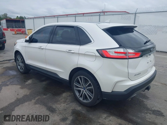 ✅ 2019 Ford Edge Titanium • VIN: 2FMPK4K90KBC33837 • Lot: 43385563. Wystawiony na IAAI z przebiegiem 79 099 mil. Bezpłatny archiwum sprzedaży aukcyjnych z USA i szczegółowy raport historii pojazdu na DreamBid. Zdjęcie 3.