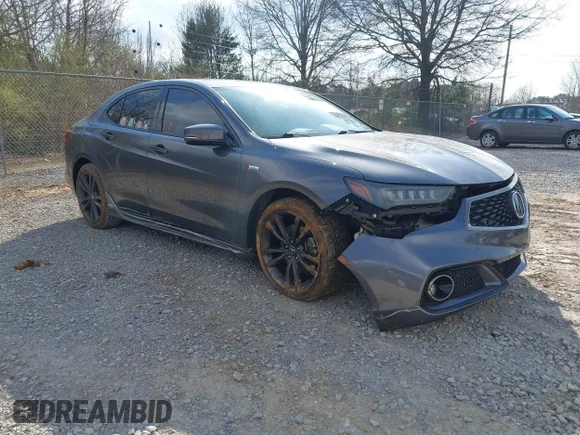 ✅ 2018 Acura TLX w/A-SPEC Pkg • VIN: 19UUB2F65JA008059 • Lot: 44521269. Listed on IAAI with 89,984 mi. Free auction sales archive from the USA and detailed vehicle history report at DreamBid. Image 1.