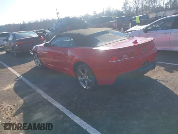 ✅ 2014 Chevrolet Camaro LT • VIN: 2G1FB3D38E9297258 • Lot: 44217885. Wystawiony na IAAI z przebiegiem 101 786 mil. Bezpłatny archiwum sprzedaży aukcyjnych z USA i szczegółowy raport historii pojazdu na DreamBid. Zdjęcie 3.