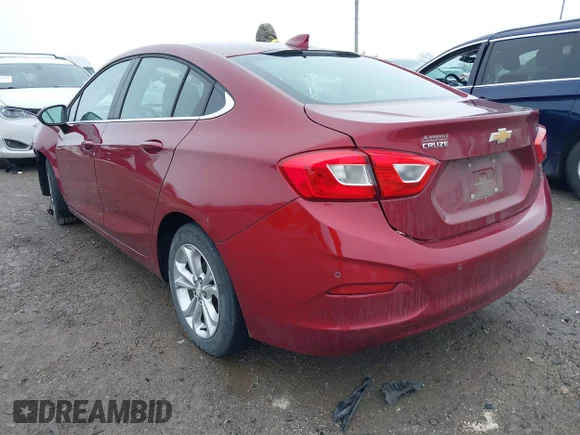 ✅ 2019 Chevrolet Cruze LT • VIN: 1G1BE5SM3K7140456 • Lot: 44361109. Wystawiony na IAAI z przebiegiem 67 247 mil. Bezpłatny archiwum sprzedaży aukcyjnych z USA i szczegółowy raport historii pojazdu na DreamBid. Zdjęcie 3.
