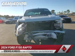 ✅ 2024 Ford F-150 Raptor • VIN: 1FTFW1RG8RFA24555 • Лот: 90241825. Опубликован ранее на Copart с пробегом 14 577 миль. Бесплатный доступ к архиву аукционных продаж из США и подробный отчёт об истории автомобиля на DreamBid. Изображение 16.