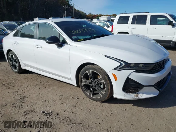 ✅ 2023 Kia K5 GT-Line • VIN: 5XXG64J2XPG175997 • Лот: 38039478. Опубліковано раніше на IAAI з пробігом 23 751 миль. Безкоштовний доступ до архіву аукціонних продажів зі США та докладний звіт про історію автомобіля на DreamBid. Зображення 1.
