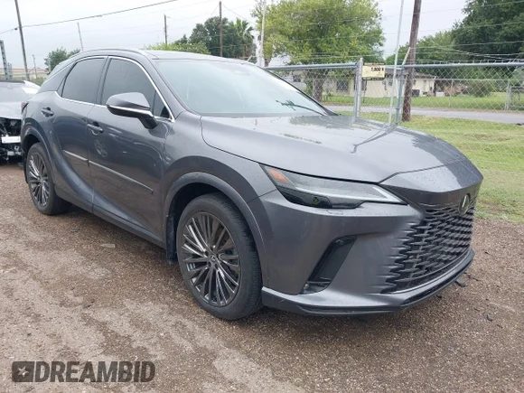 ✅ 2023 Lexus RX 350h • VIN: 2T2BBMCA3PC014758 • Lot: 42176377. Wystawiony na IAAI z przebiegiem Nie podano. Bezpłatny archiwum sprzedaży aukcyjnych z USA i szczegółowy raport historii pojazdu na DreamBid. Zdjęcie 1.