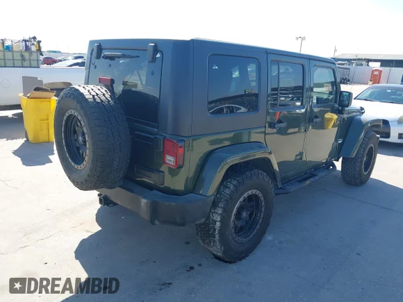 ✅ 2007 Jeep Wrangler Unlimited Sahara • VIN: 1J8GA59147L161506 • Lot: 43655402. Listed on IAAI with 147,817 mi. Free auction sales archive from the USA and detailed vehicle history report at DreamBid. Image 4.