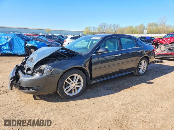✅ 2014 Chevrolet Impala LTZ • VIN: 2G1WC5E37E1174282 • Lot: 50473996. Listed on Copart with 122,786 mi. Free auction sales archive from the USA and detailed vehicle history report at DreamBid. Image 1.