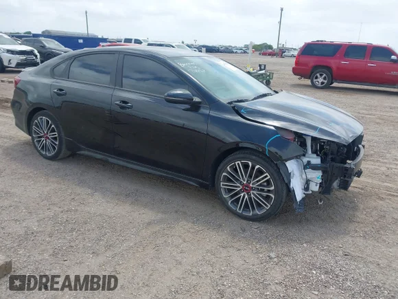 ✅ 2024 Kia Forte GT • VIN: 3KPF44AC3RE833052 • Лот: 44724123. Опубліковано раніше на IAAI з пробігом 18 823 миль. Безкоштовний доступ до архіву аукціонних продажів зі США та докладний звіт про історію автомобіля на DreamBid. Зображення 1.