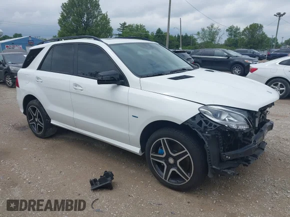 ✅ 2017 Mercedes-Benz GLE 550e • VIN: 4JGDA6DB3HA837467 • Lot: 42319493. Listed on IAAI with 45,675 mi. Free auction sales archive from the USA and detailed vehicle history report at DreamBid. Image 1.