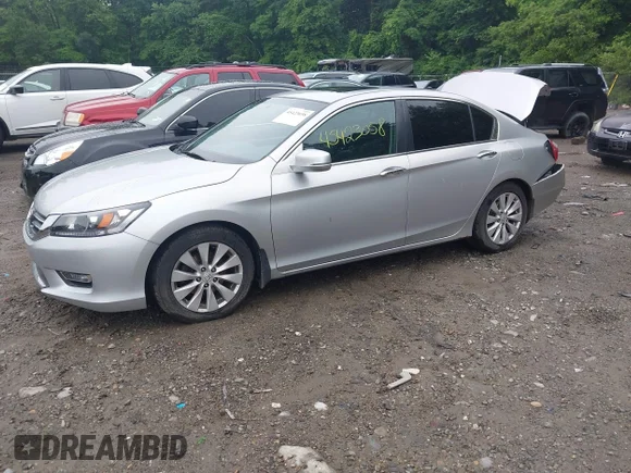 ✅ 2013 Honda Accord EX • VIN: 1HGCR2F74DA013757 • Lot: 45423058. Listed on IAAI with 164,841 mi. Free auction sales archive from the USA and detailed vehicle history report at DreamBid. Image 2.