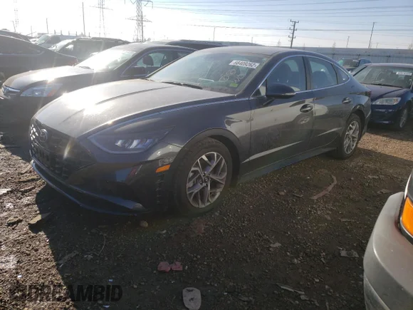 ✅ 2021 Hyundai Sonata SEL • VIN: 5NPEL4JA4MH095862 • Лот: 68409262. Опубликован ранее на Copart с пробегом 8 562 миль. Бесплатный доступ к архиву аукционных продаж из США и подробный отчёт об истории автомобиля на DreamBid. Изображение 1.