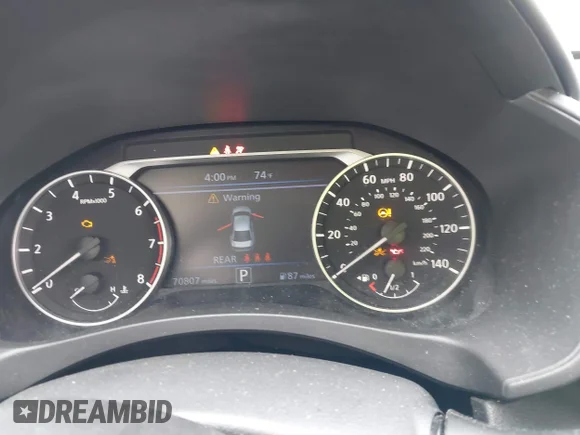✅ 2023 Nissan Altima SR • VIN: 1N4BL4CVXPN394530 • Lot: 44647384. Wystawiony na IAAI z przebiegiem 70 807 mil. Bezpłatny archiwum sprzedaży aukcyjnych z USA i szczegółowy raport historii pojazdu na DreamBid. Zdjęcie 7.