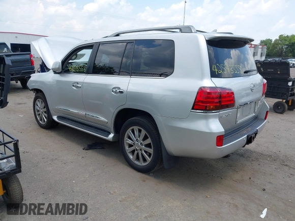 ✅ 2010 Lexus LX 570 • VIN: JTJHY7AX6A4053423 • Lot: 42593558. Wystawiony na IAAI z przebiegiem 231 525 mil. Bezpłatny archiwum sprzedaży aukcyjnych z USA i szczegółowy raport historii pojazdu na DreamBid. Zdjęcie 3.