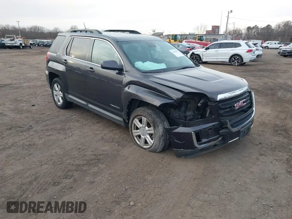 ✅ 2016 GMC Terrain SLE • VIN: 2GKFLTEK6G6304257 • Lot: 43866601. Listed on IAAI with 116,475 mi. Free auction sales archive from the USA and detailed vehicle history report at DreamBid. Image 1.