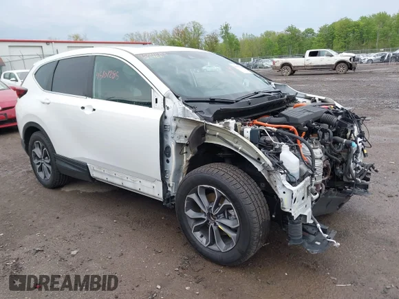 ✅ 2022 Honda CR-V EX-L • VIN: 5J6RT6H83NL027737 • Lot: 45101285. Listed on IAAI with 72,226 mi. Free auction sales archive from the USA and detailed vehicle history report at DreamBid. Image 1.