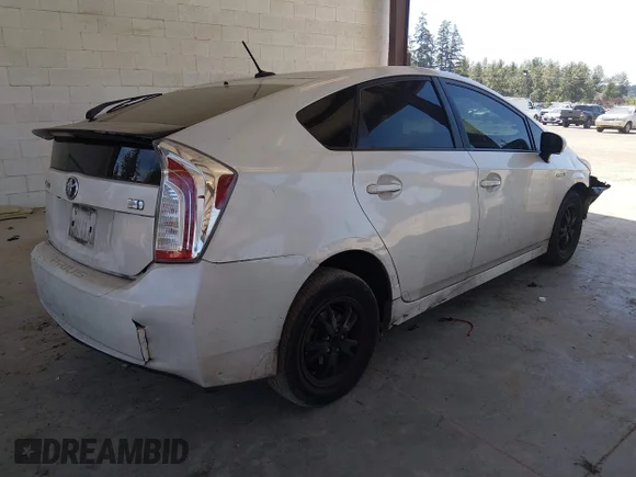 ✅ 2013 Toyota Prius Three • VIN: JTDKN3DU6D0340624 • Lot: 45461920. Wystawiony na IAAI z przebiegiem 104 949 mil. Bezpłatny archiwum sprzedaży aukcyjnych z USA i szczegółowy raport historii pojazdu na DreamBid. Zdjęcie 4.