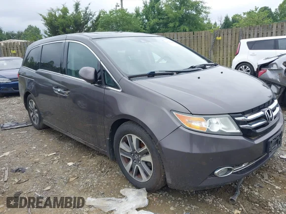 ✅ 2014 Honda Odyssey Touring • VIN: 5FNRL5H95EB032661 • Lot: 45442498. Wystawiony na IAAI z przebiegiem 226 531 mil. Bezpłatny archiwum sprzedaży aukcyjnych z USA i szczegółowy raport historii pojazdu na DreamBid. Zdjęcie 1.