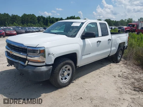 ✅ 2018 Chevrolet Silverado 1500 Work Truck • VIN: 1GCVKNEH7JZ375649 • Lot: 45489494. Wystawiony na IAAI z przebiegiem 124 206 mil. Bezpłatny archiwum sprzedaży aukcyjnych z USA i szczegółowy raport historii pojazdu na DreamBid. Zdjęcie 2.
